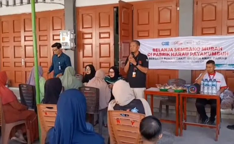 CSR Babada Gelar Bazar Sembako Murah di Pabrik Rotte Harau Peringati Tahun Baru Islam 1447 H